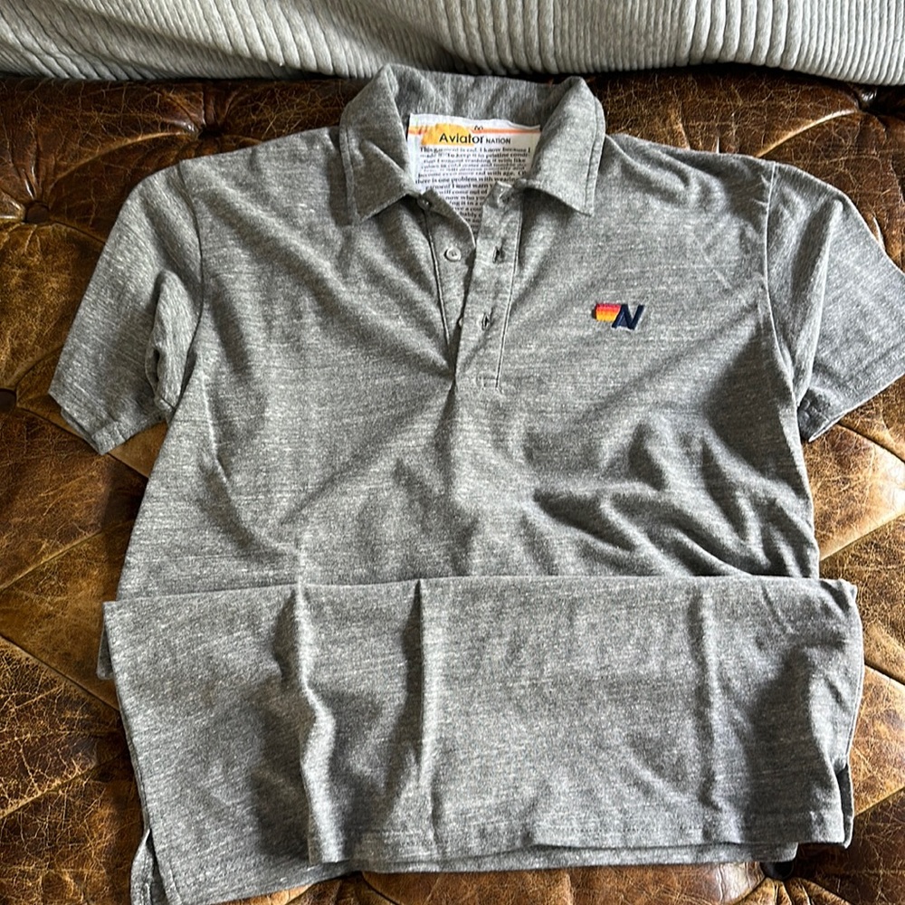 Aviator Nation golf shirt